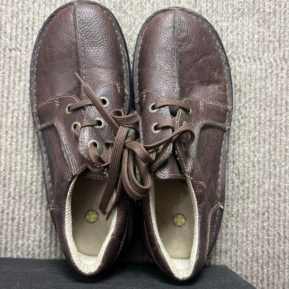 Dr. Doc Martens Ripley Leather Shoes Men’s Size 10 Oxford Lace Up Brown